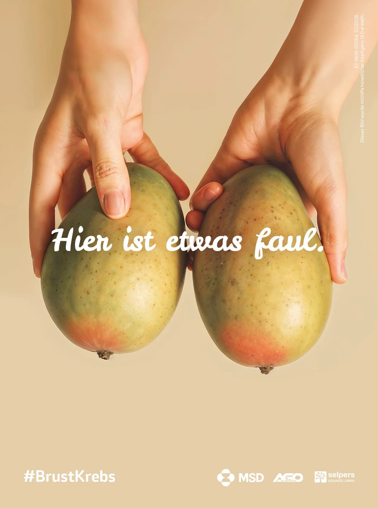 Hier ist etwas faul! Awareness Kampagne zum Weltkrebstag