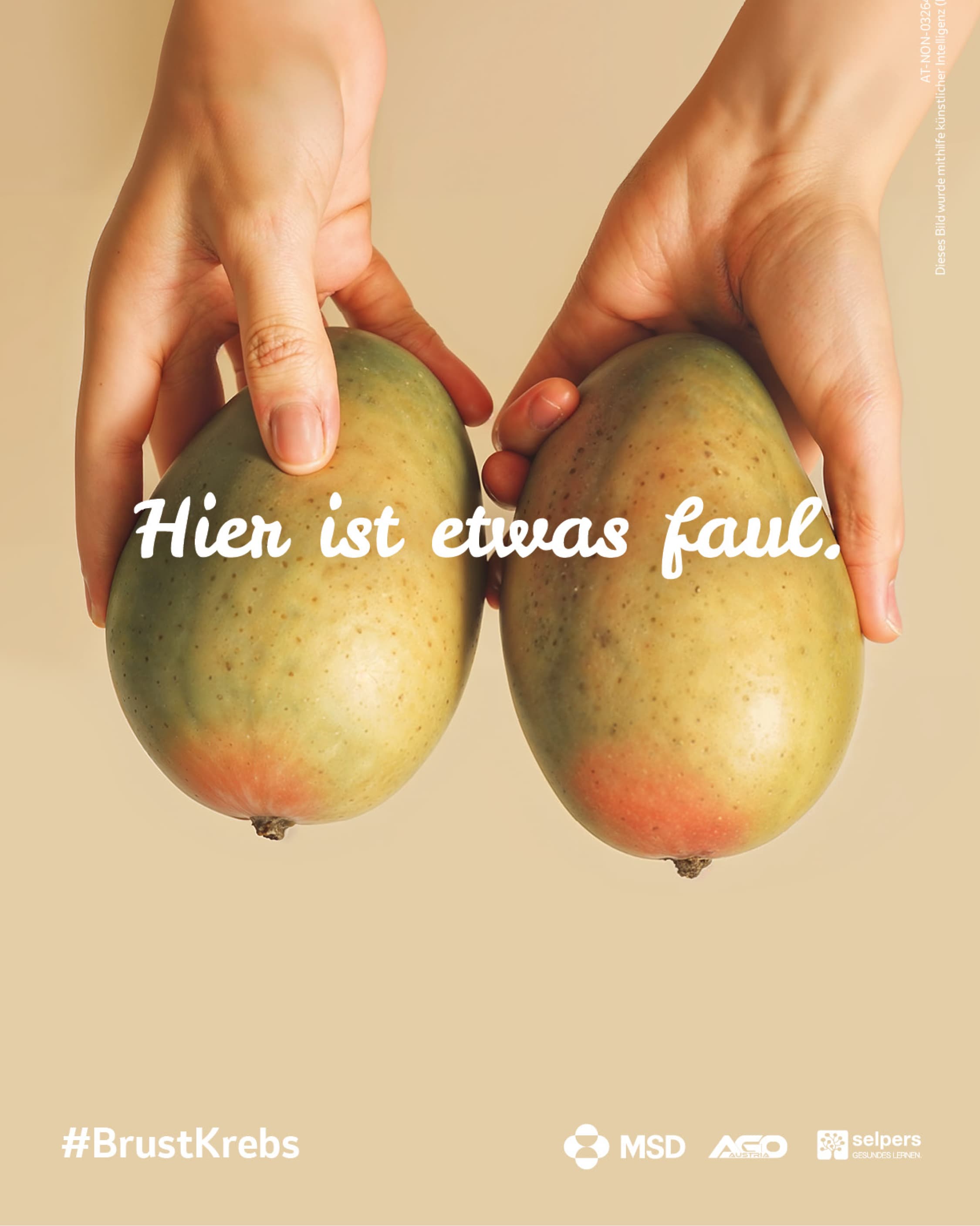 Hier ist etwas faul! Awareness Kampagne zum Weltkrebstag